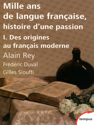cover image of Mille ans de langue française T01
